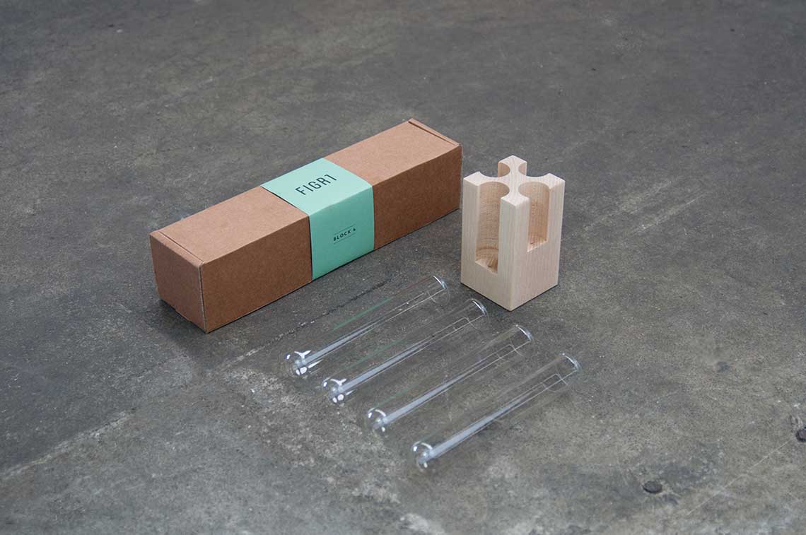 Figr1 Wooden Block 4 Hard Maple - packaging