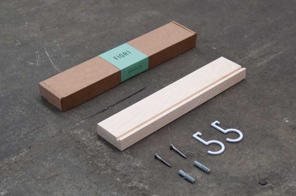 Figr1 Wooden Wall Shelf Surface 30 Hard Maple - Packaging